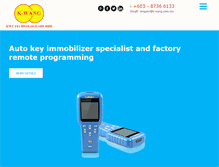 Tablet Screenshot of k-wang.com.my